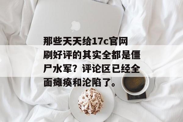 那些天天给17c官网刷好评的其实全都是僵尸水军？评论区已经全面瘫痪和沦陷了。
